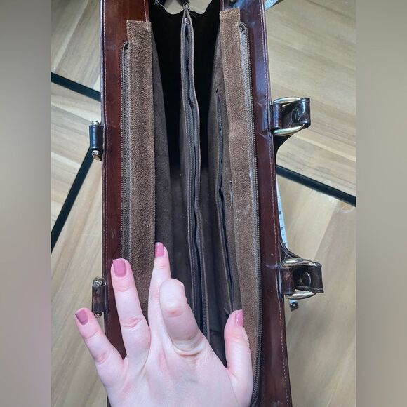 Very unique authentic eel skin bag - Picture 4 of 9